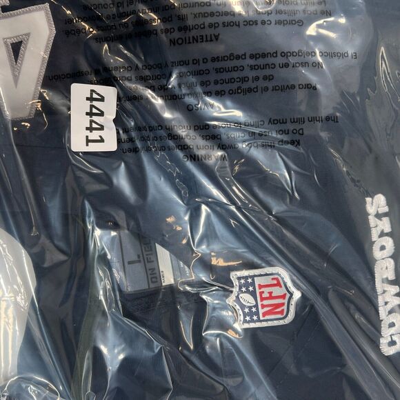 NIKE Dallas Cowboys On Field NFL Jersey Navy #42 Large - Picture 9 of 14